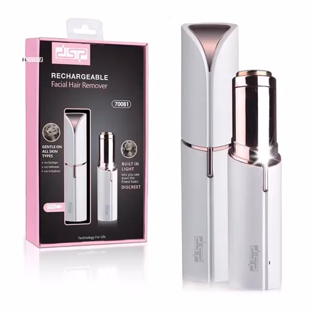 شیور صورت زنانه دی‌ اس پی مدل Facial Hair Remover | اصلاح صورت دقیق، ایمن و بدون درد