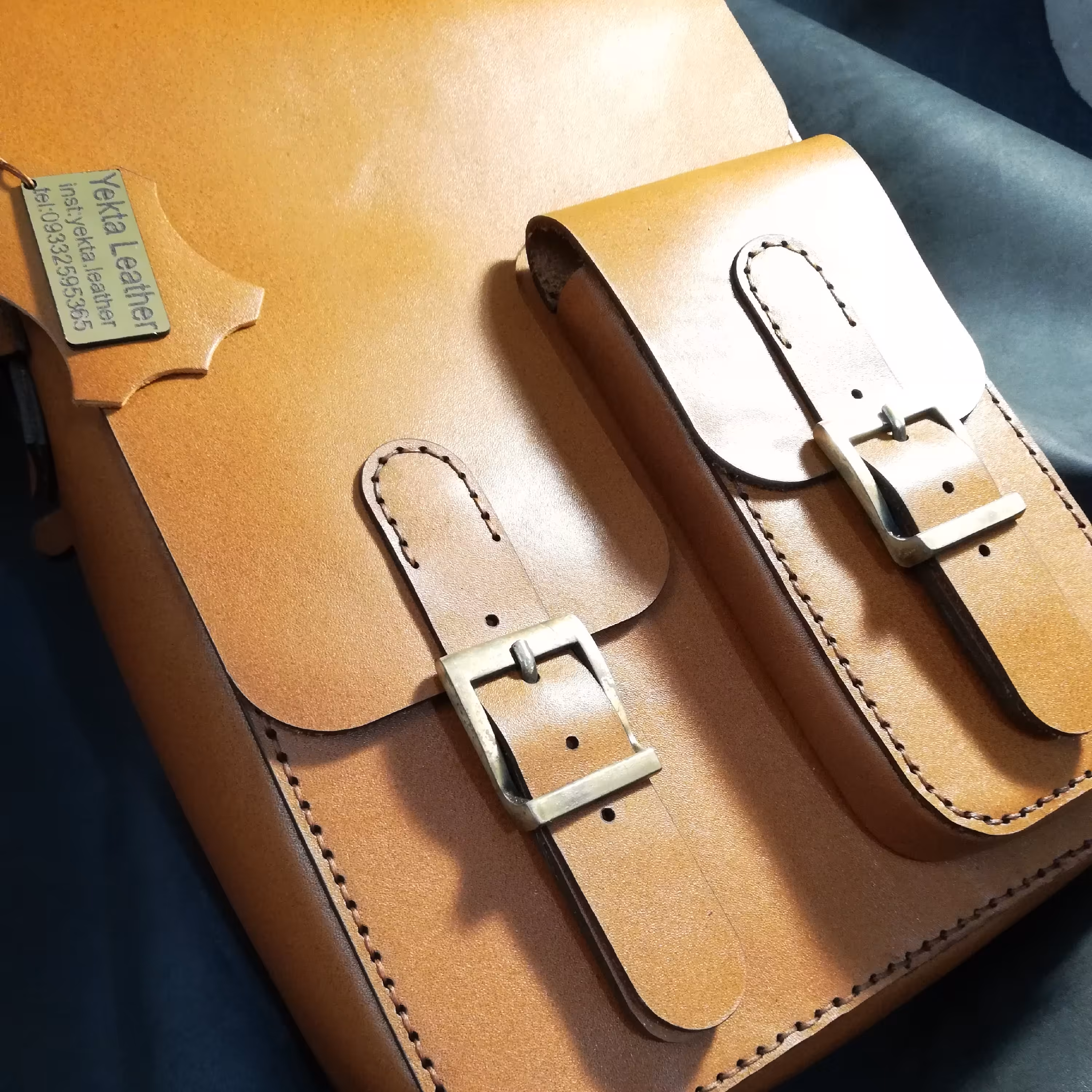 کیف چرم دوشی مردانه