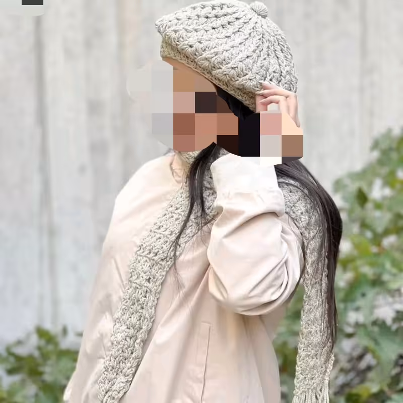 شال و کلاه دستباف