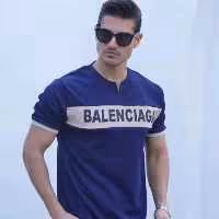 تیشرت مردانه بالنسیاگا کوبایی مد 6832