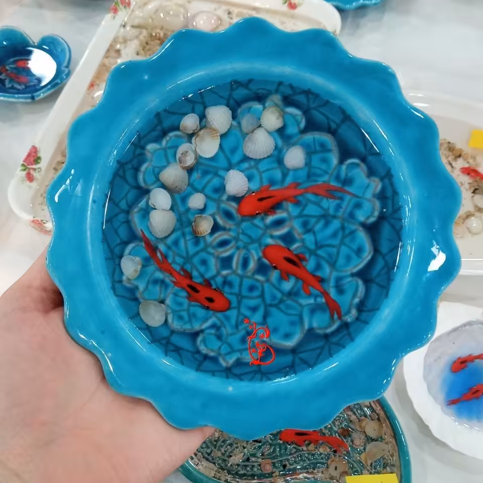 ماهی رزینی  گرد دلبری آبی