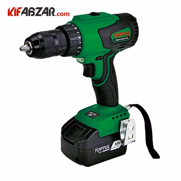 دریل پیچ گوشتی شارژی تاپ تول مدل KPH 1607