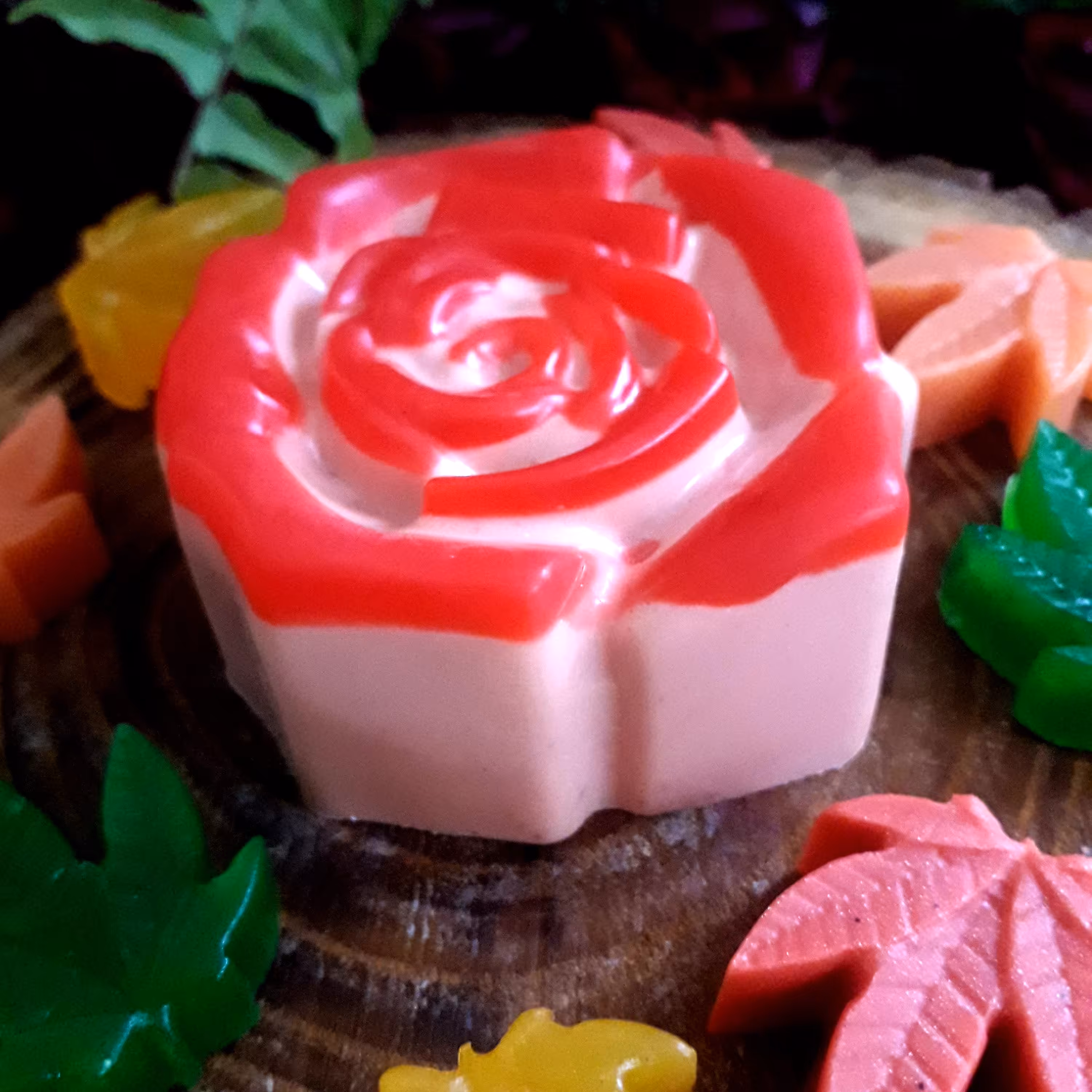 صابون خاک رس قرمز گلبرگ