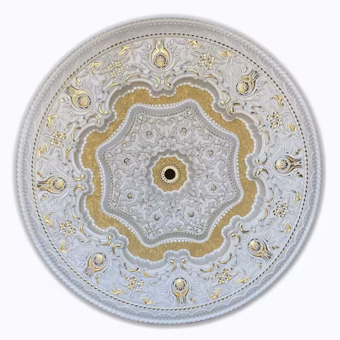 گل سقفی دایره 106 سانتی متری شمسه کد 394 ( ارسال پسکرایه  میباشد)