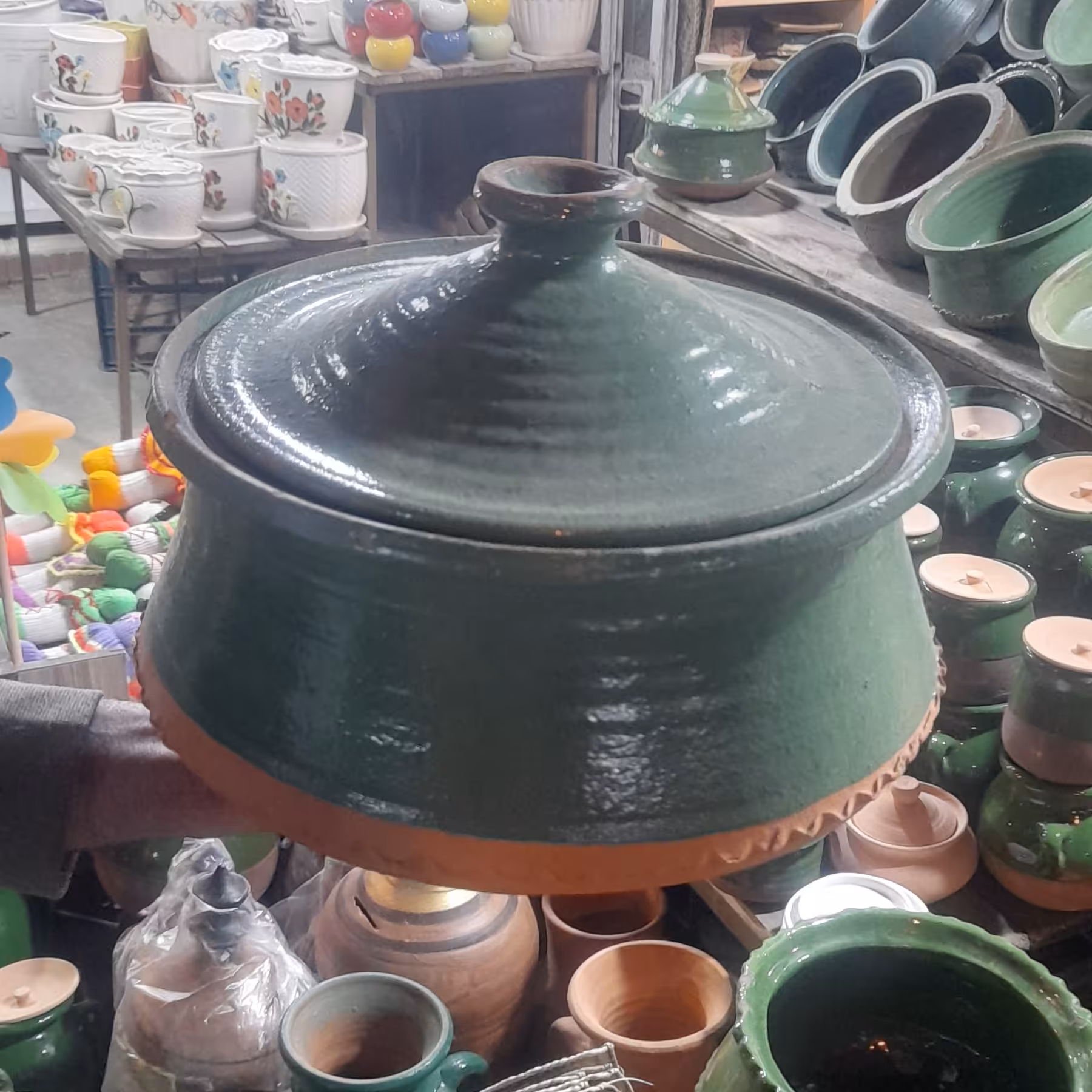 قابلمه سفالی 25 نفره