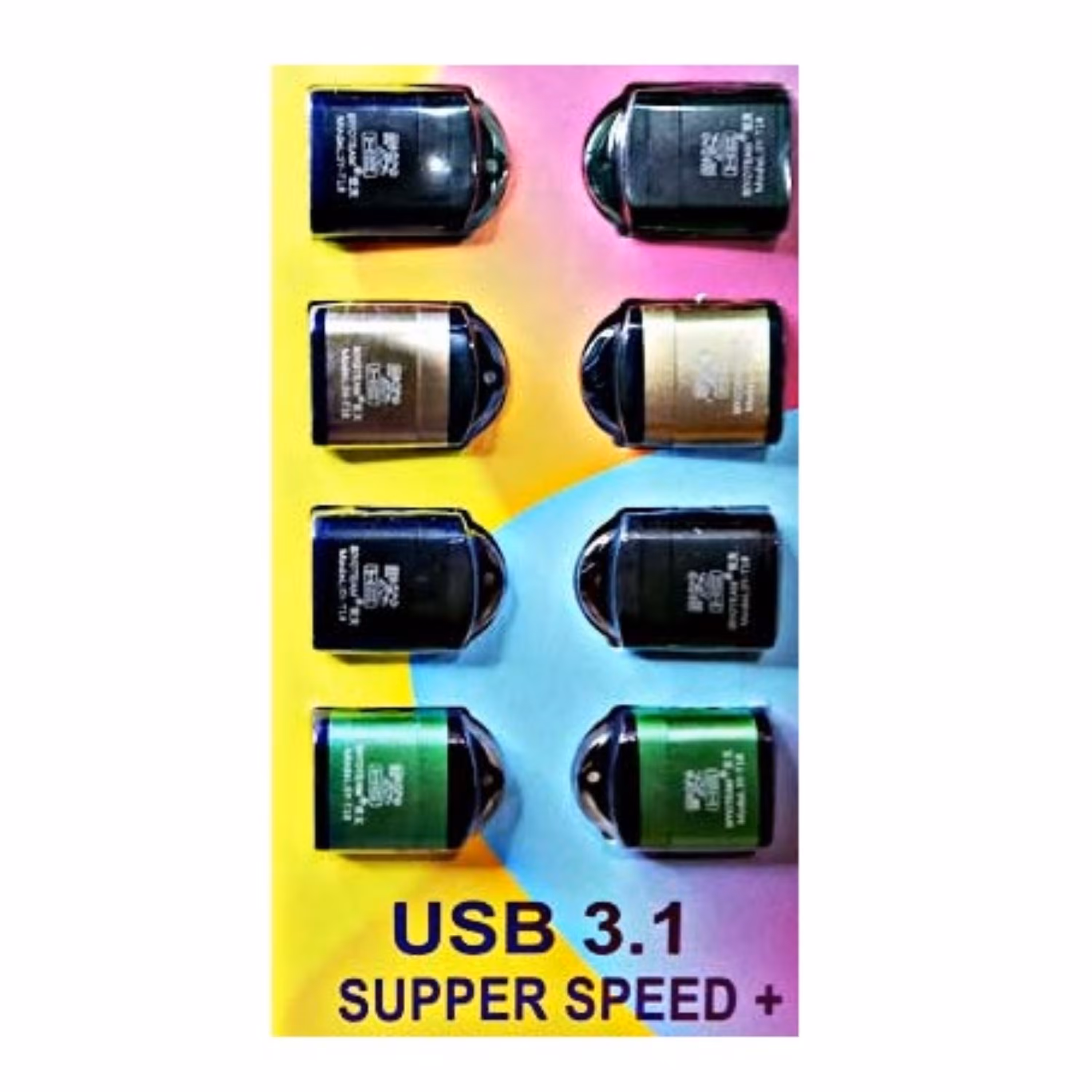 کارت خوان تک کاره فلزی(رم ریدر)