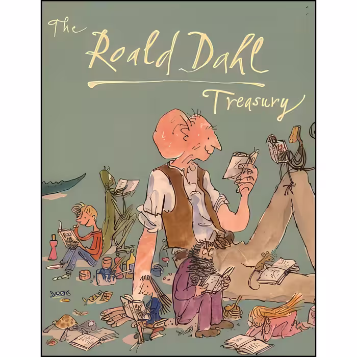 کتاب زبان اصلی The Roald Dahl Treasury اثر Roald Dahl انتشارات Jonathan Cape