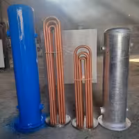 مبدل حرارتی، مبدلهای مسی، منابع کویلدار،منابع دوجداره 