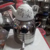کتری شیردار با قوری چینیKST