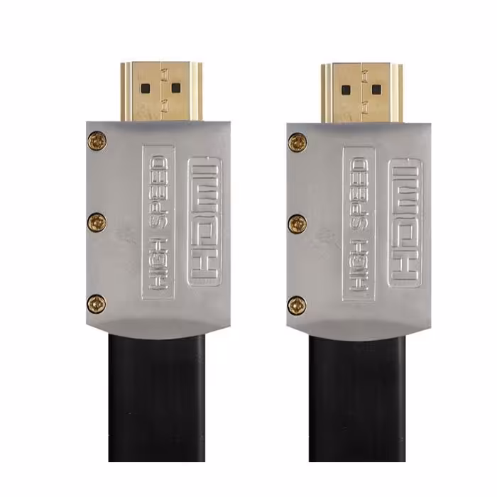 کابل HDMI 2.0 Flat کی نت پلاس مدل KP-HC171 به طول 40 متر