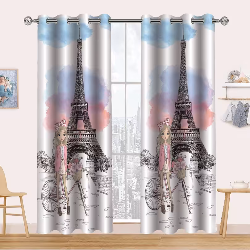 پرده تصویری چاپی پانچی نوجوان و کودک