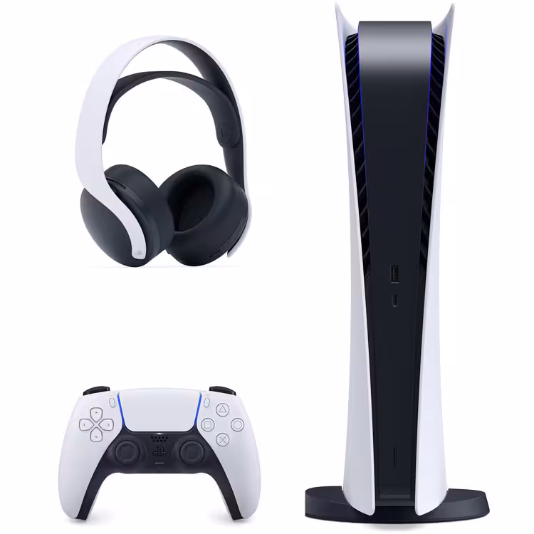 پلی استیشن 5 دیجیتال به همراه هدست Pulse 3D