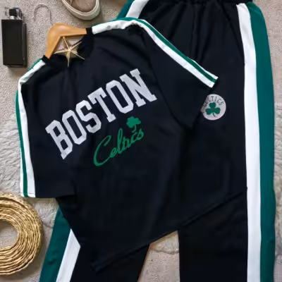 تیشرت و شلوار بگ بیرون پوش