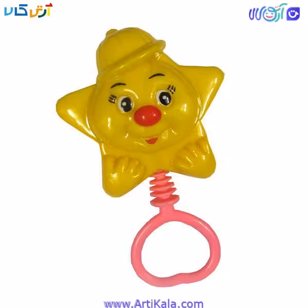 جغجغه کودک طرح ستاره