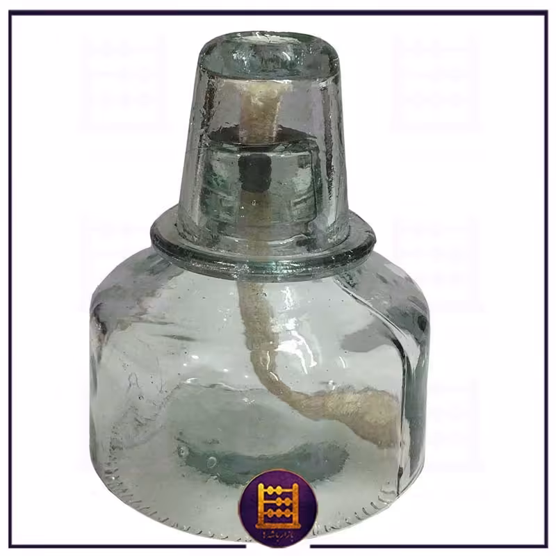 چراغ الکلی کارگاهی جنس شیشه ای 