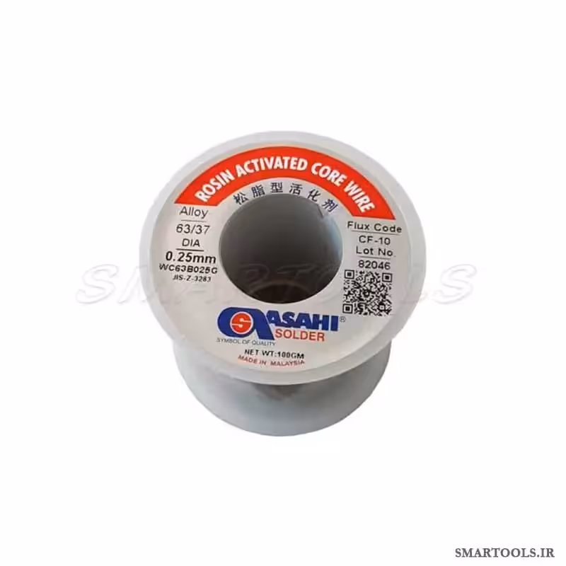سیم لحیم آساهی 100 گرمی 0.25mm