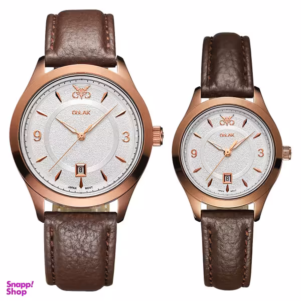 ست ساعت مچی عقربه ای زنانه و مردانه اوبلاک مدل 72699