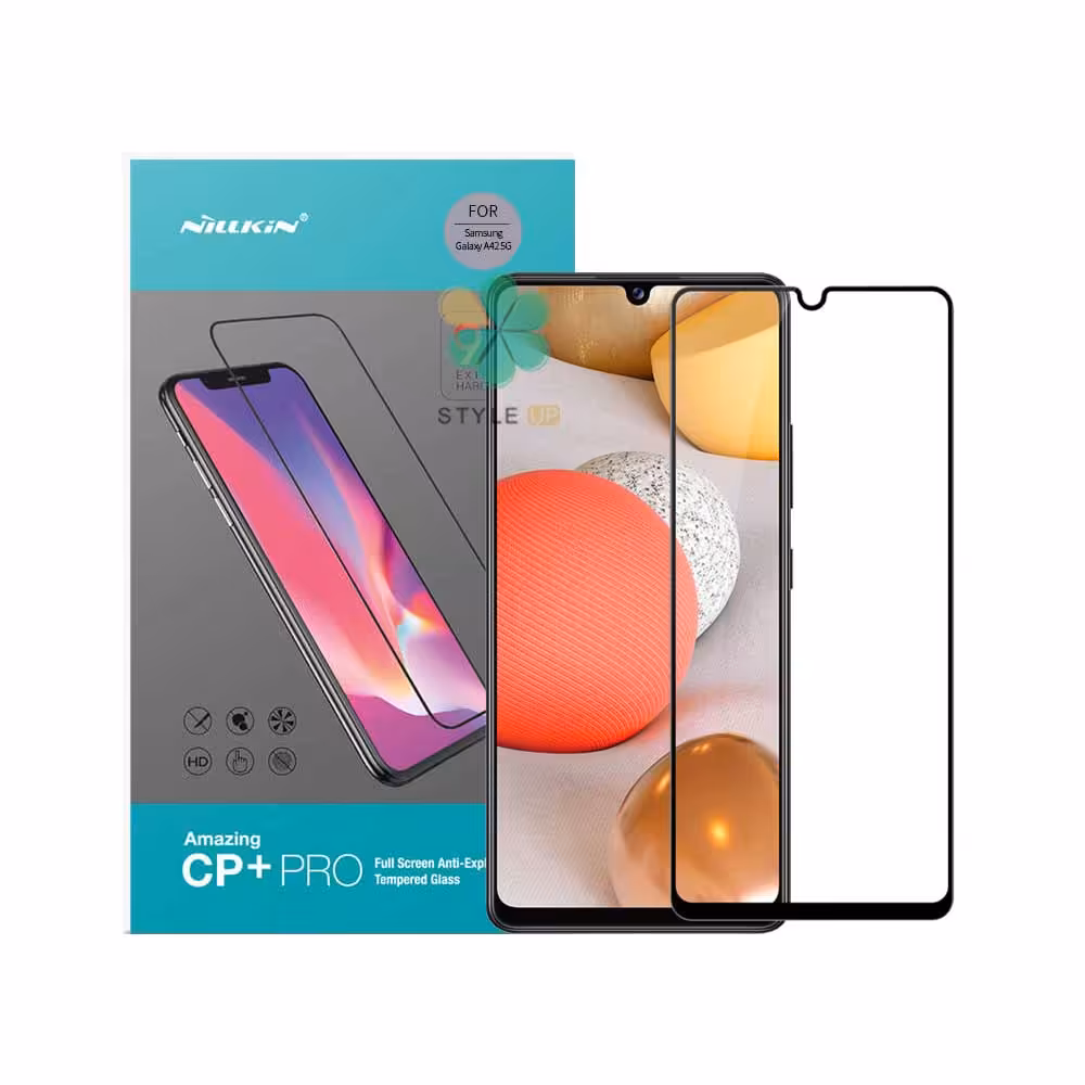 گلس نیلکین گوشی سامسونگ Samsung Galaxy M42 5G مدل CP  Pro