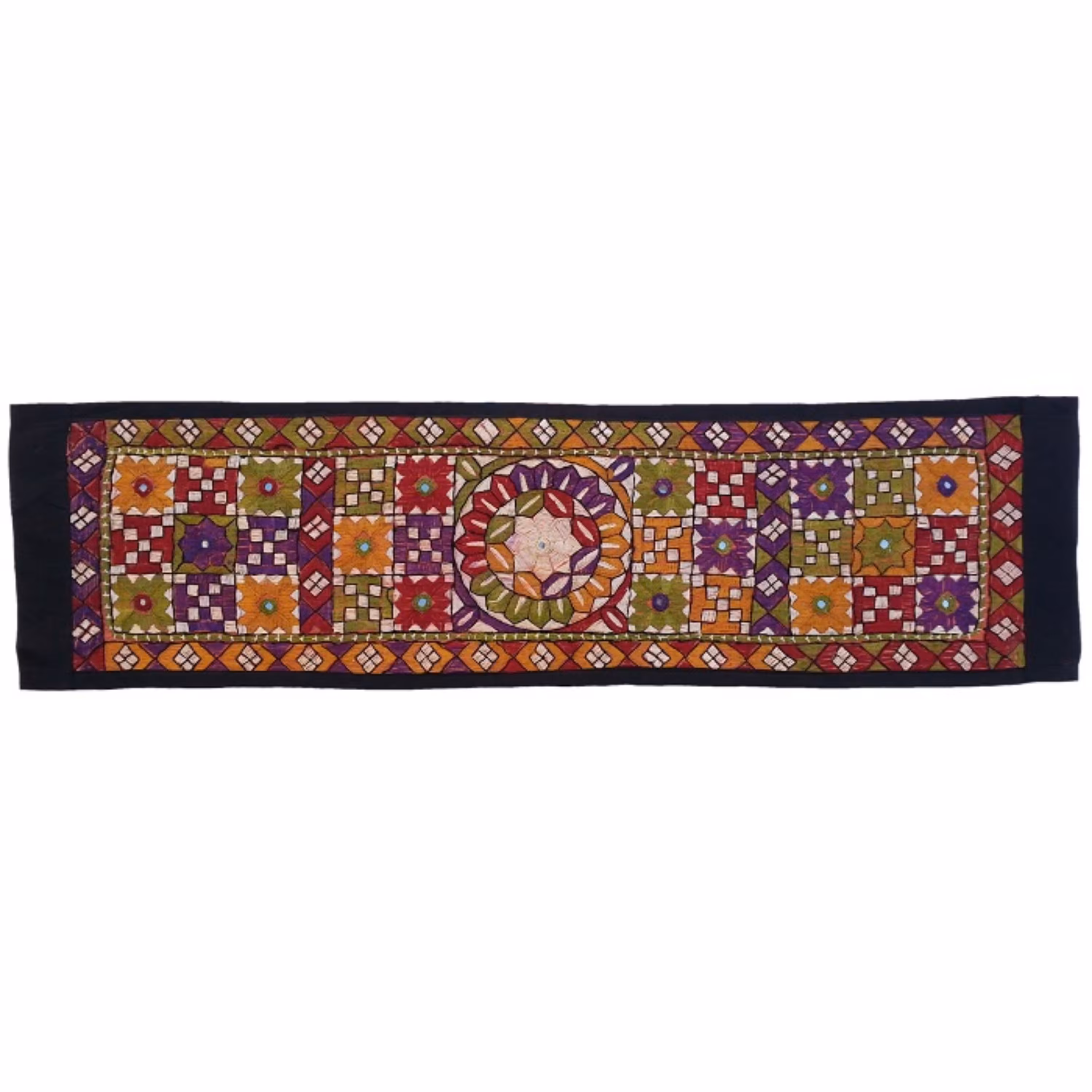 رومیزی سوزن دوزی مستطیل باریک کد SOOZRA40