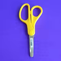 قیچی کاردستی نوک گرد 