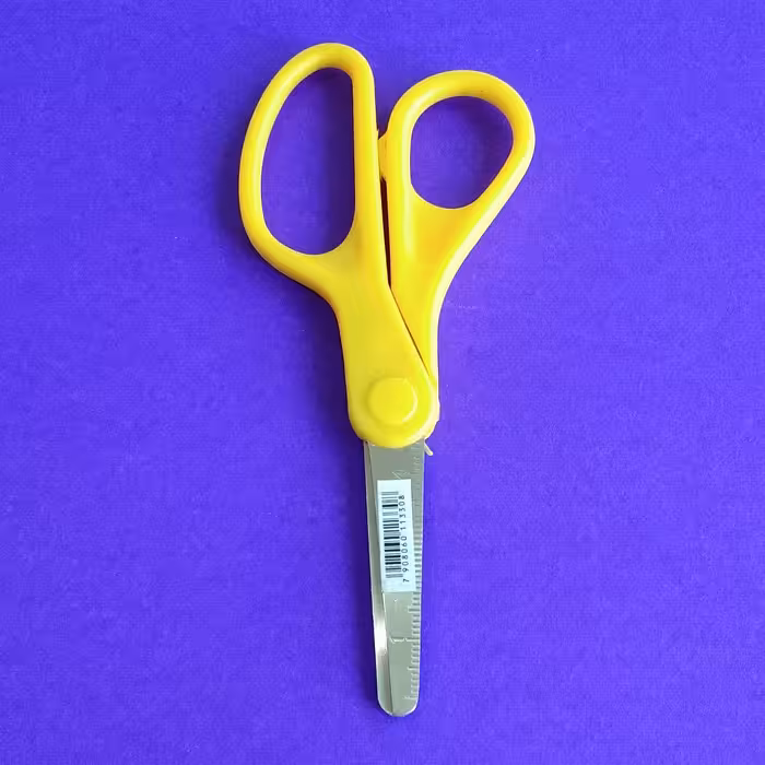 قیچی کاردستی نوک گرد 