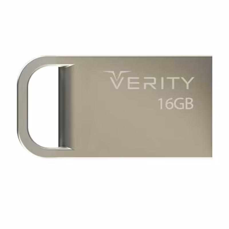 فلش وریتی مدل V813 ظرفیت 16 گیگابایتVerity V813 USB2.0 Flash Memory - 16GB