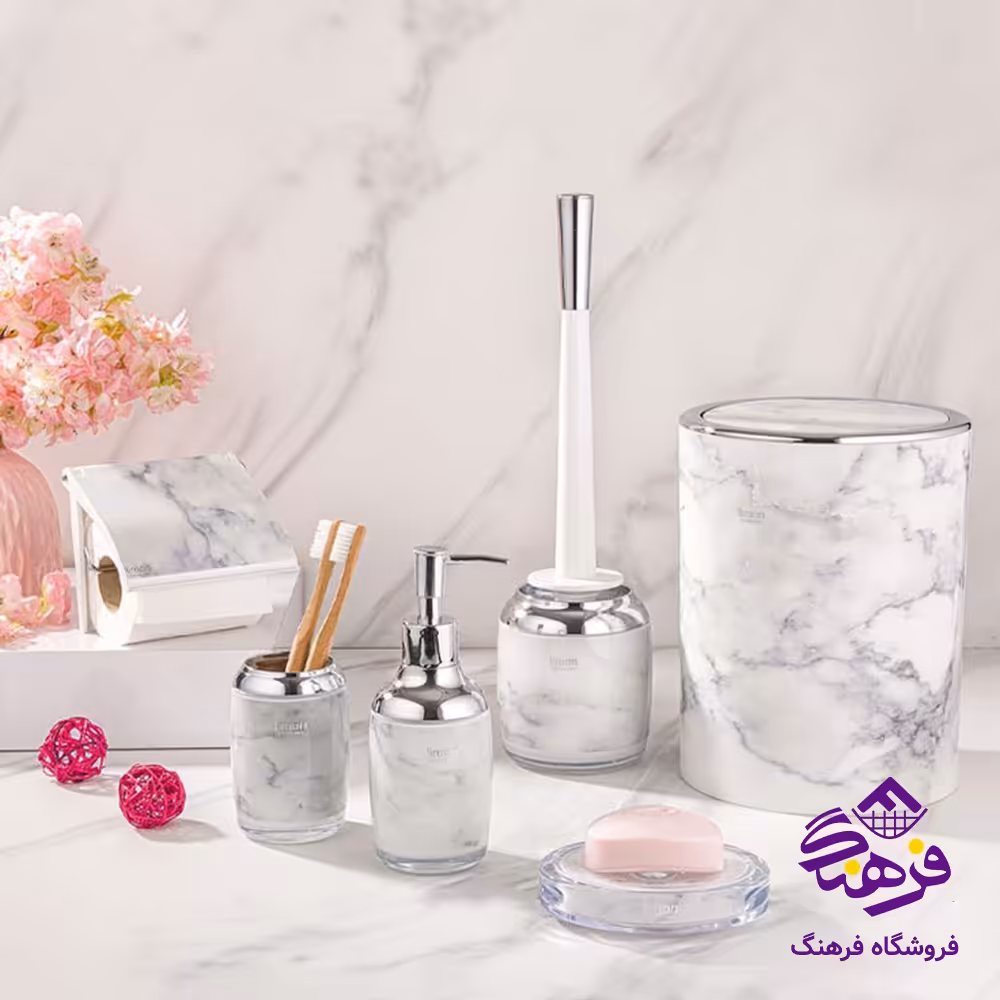 ست سرویس بهداشتی لیمون مدل رومانتیک