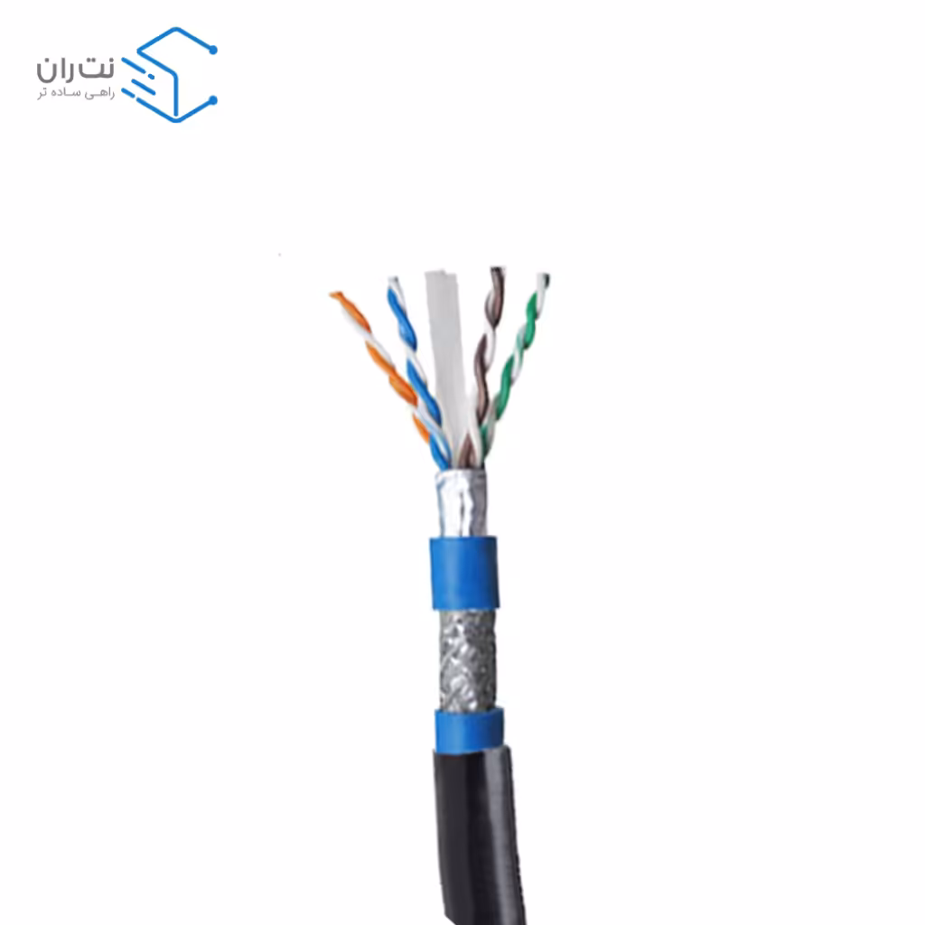 کابل شبکه لگراند Cat6 SFTP Outdoor روکش PVC   PE درجه 2 تولید ایران | نت ران