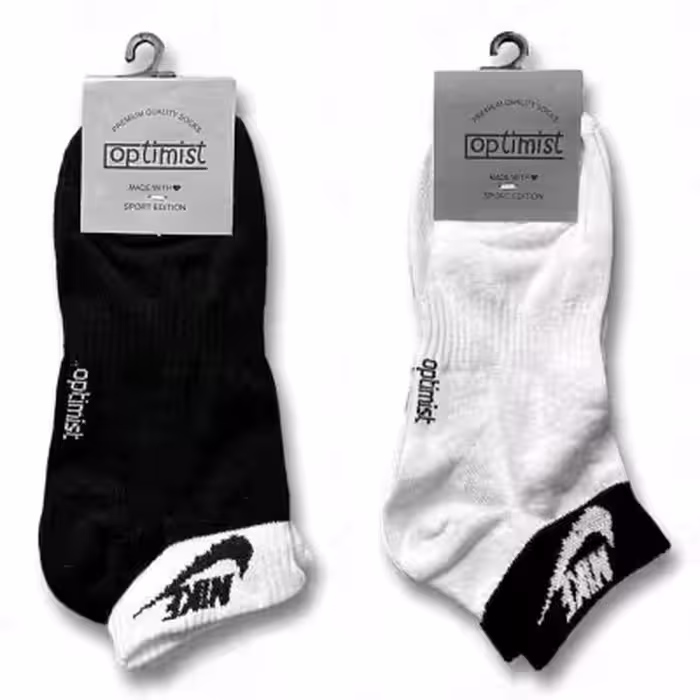 جوراب مچی Nike سفید نخ پنبه فری سایز