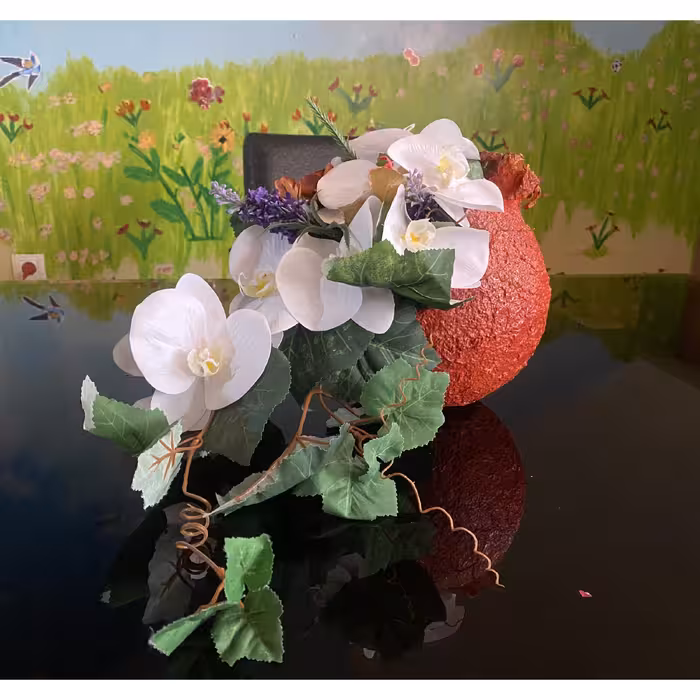 ظرف آجیل و گل کد 139