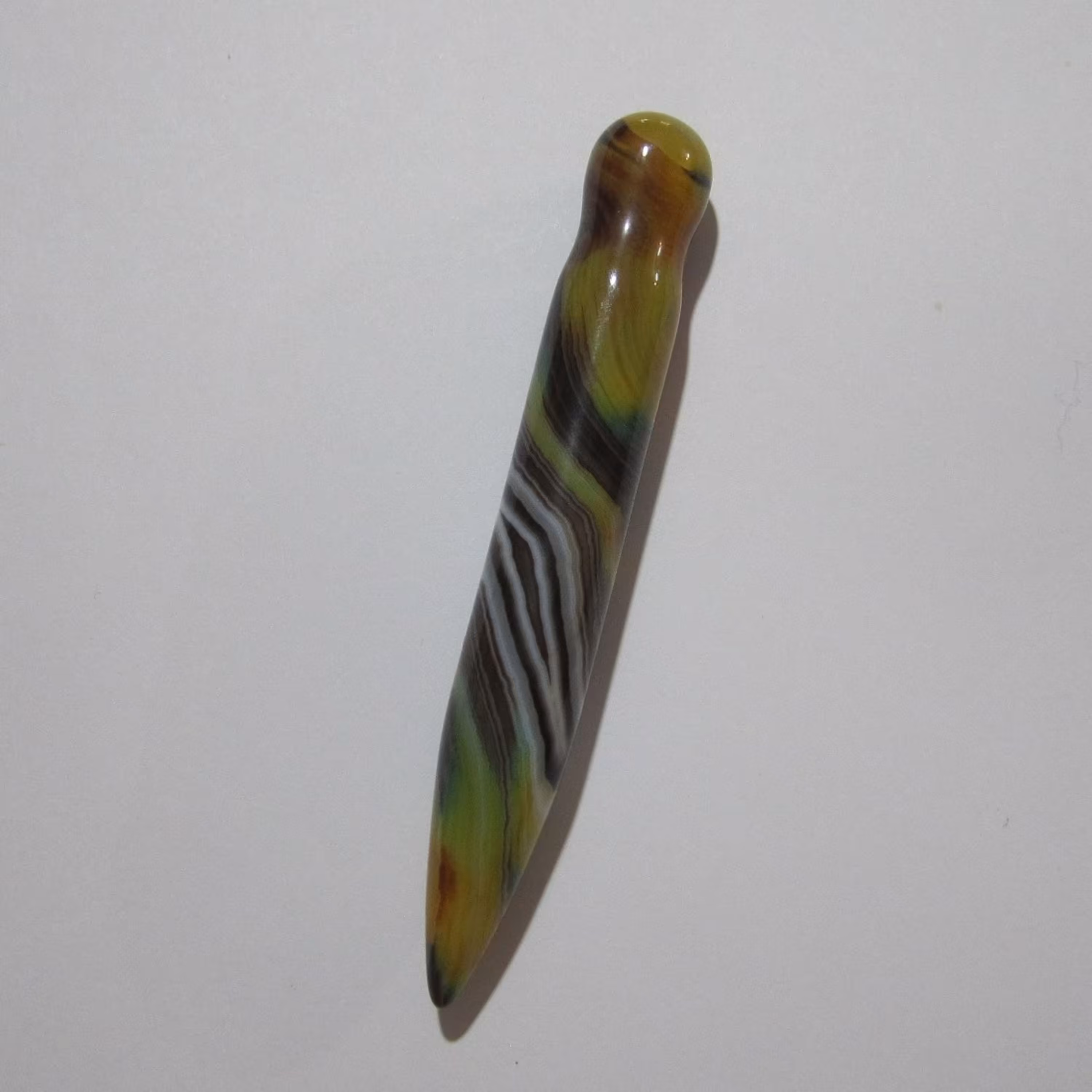 صنایع دستی عقیق اصل و معدنی دارای رگه های طبیعی 