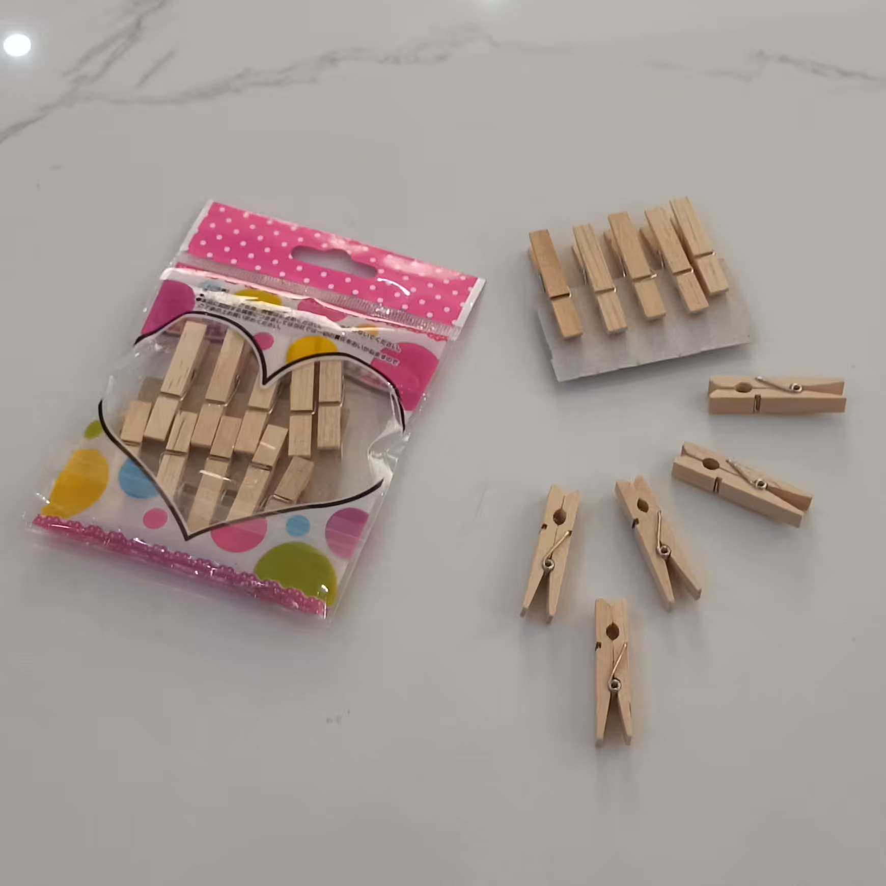 گیره چوبی عکس و تزئینات