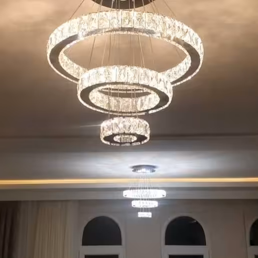 لوستر مدرن مدل کریستال