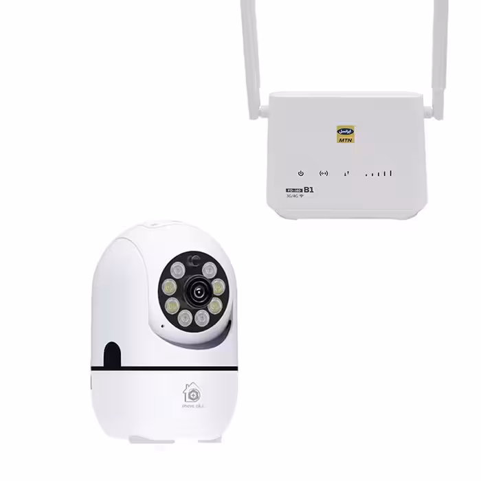 دوربین بیسیم بیبی کم به همراه مودم رومیزی