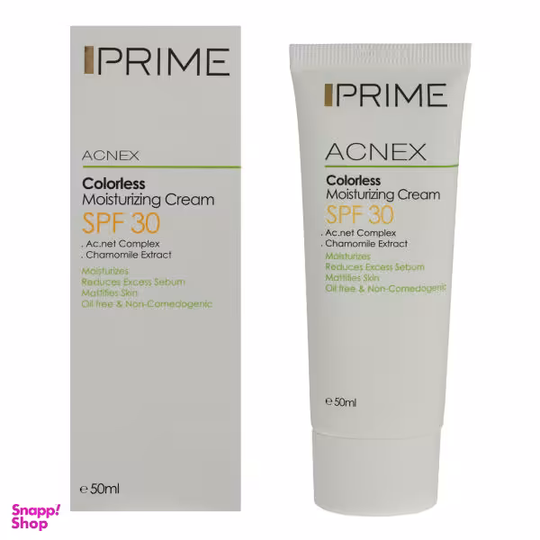 کرم مرطوب کننده پریم مدل Acnex