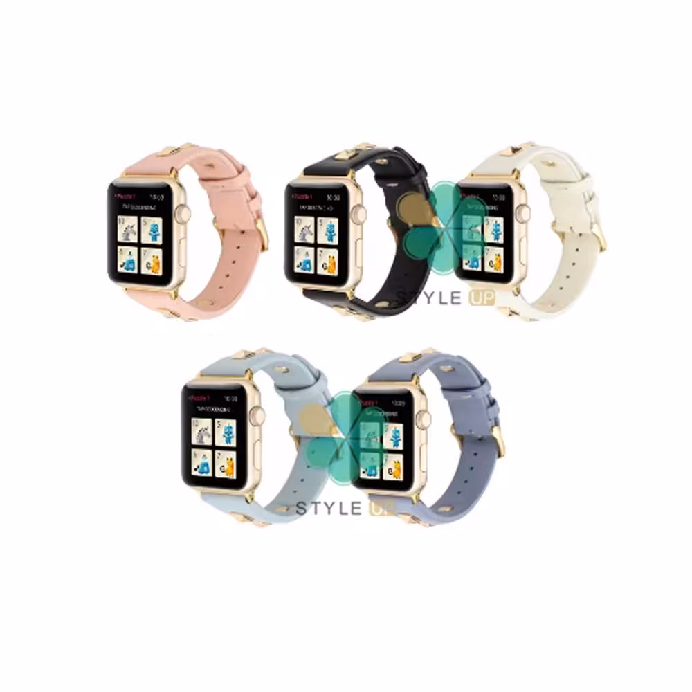 بند چرم ساعت اپل واچ Apple Watch 42/44mm مدل Punk
