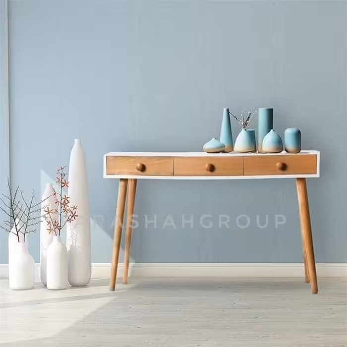 میز تحریر  سه کشو دستگیره دار با بهترین کیفیت و رنگ دلخواه ارسال رایگان 