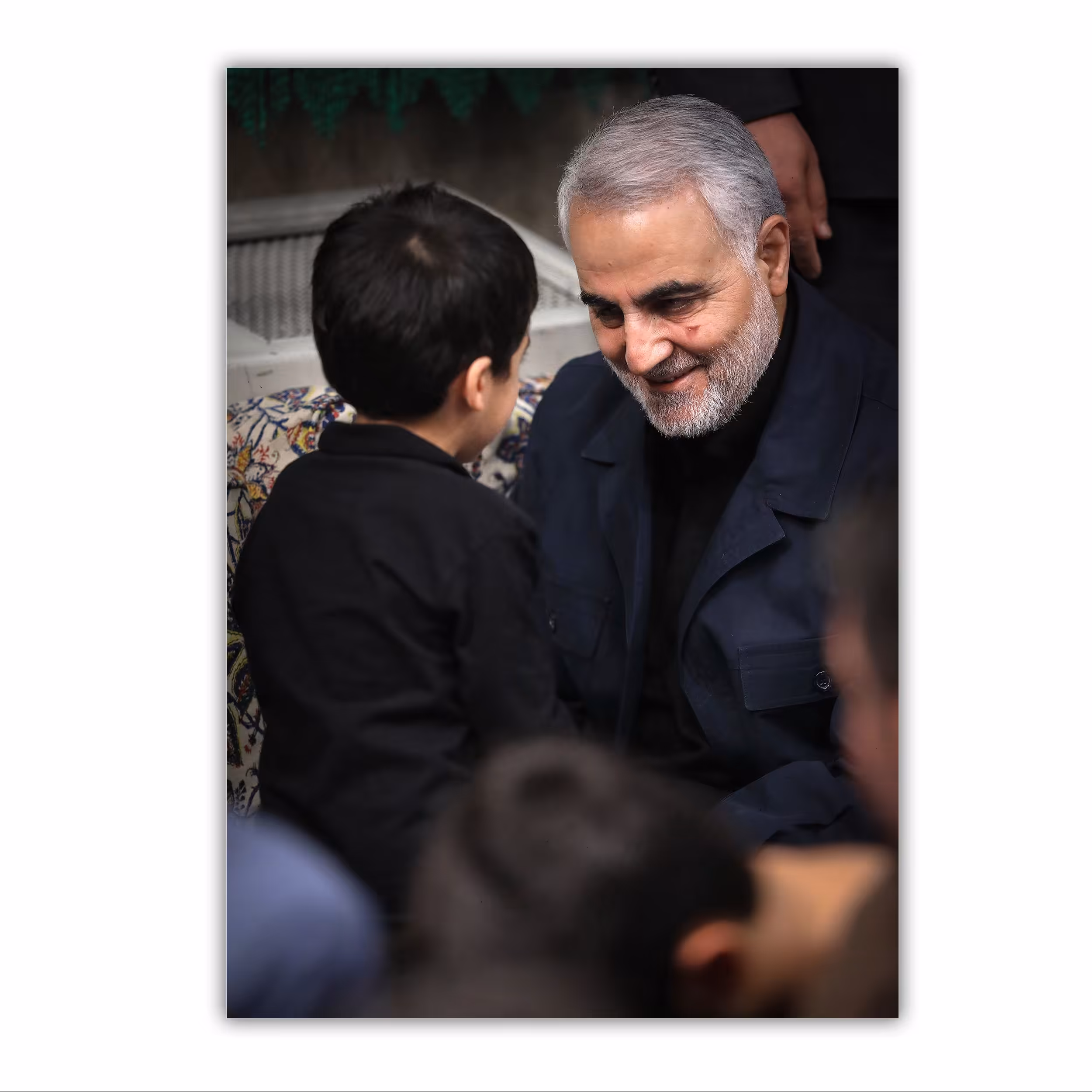 تابلو شاسی مدل سردار شهید حاج قاسم سلیمانی کد 27