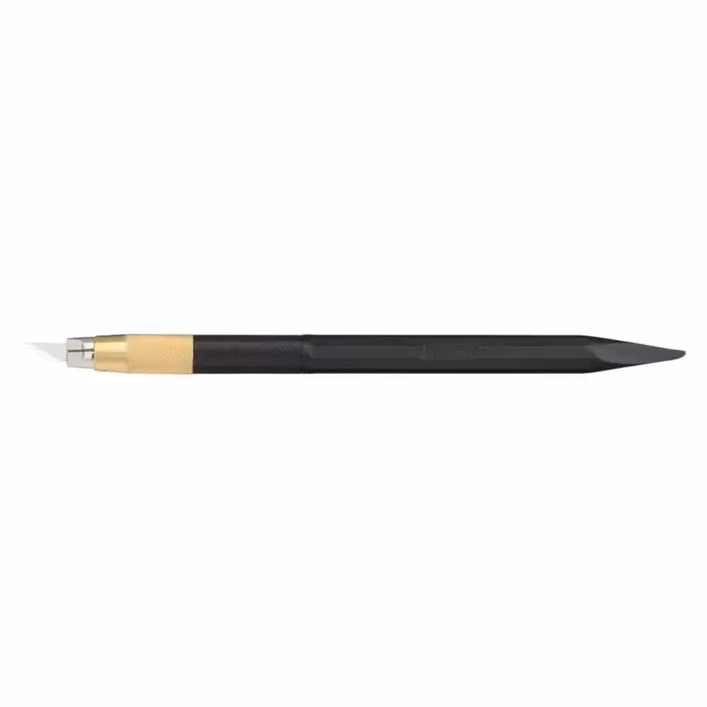 خرید کاتر قلمی الفا مدل OLFA AK-5-5B به همراه 5 عدد تیغ یدک 30 درجه و یک سوزن