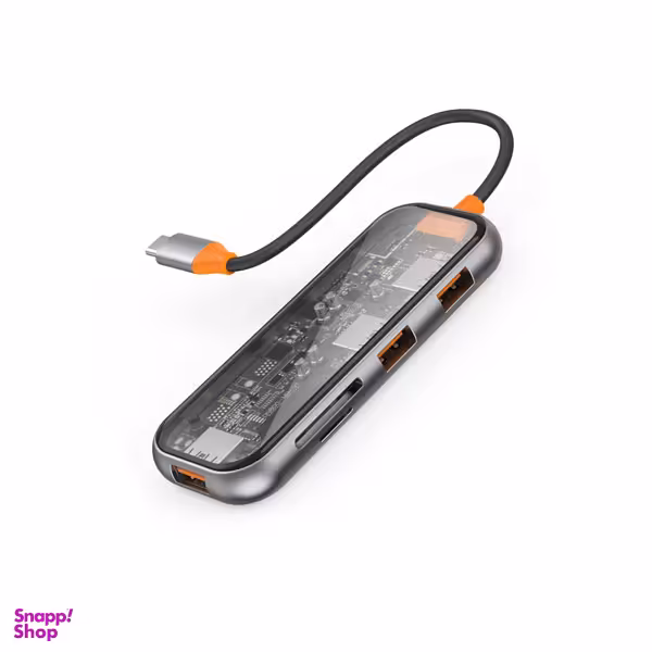 هاب 5 پورت Type-C ویوو مدل New Cyber CB005