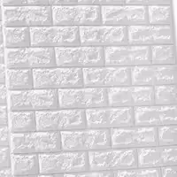 دیوار پوش فومی هر بسته 10 عدد ورق 70در77 ضد آب و پشت چسبدار محصول ورداتی