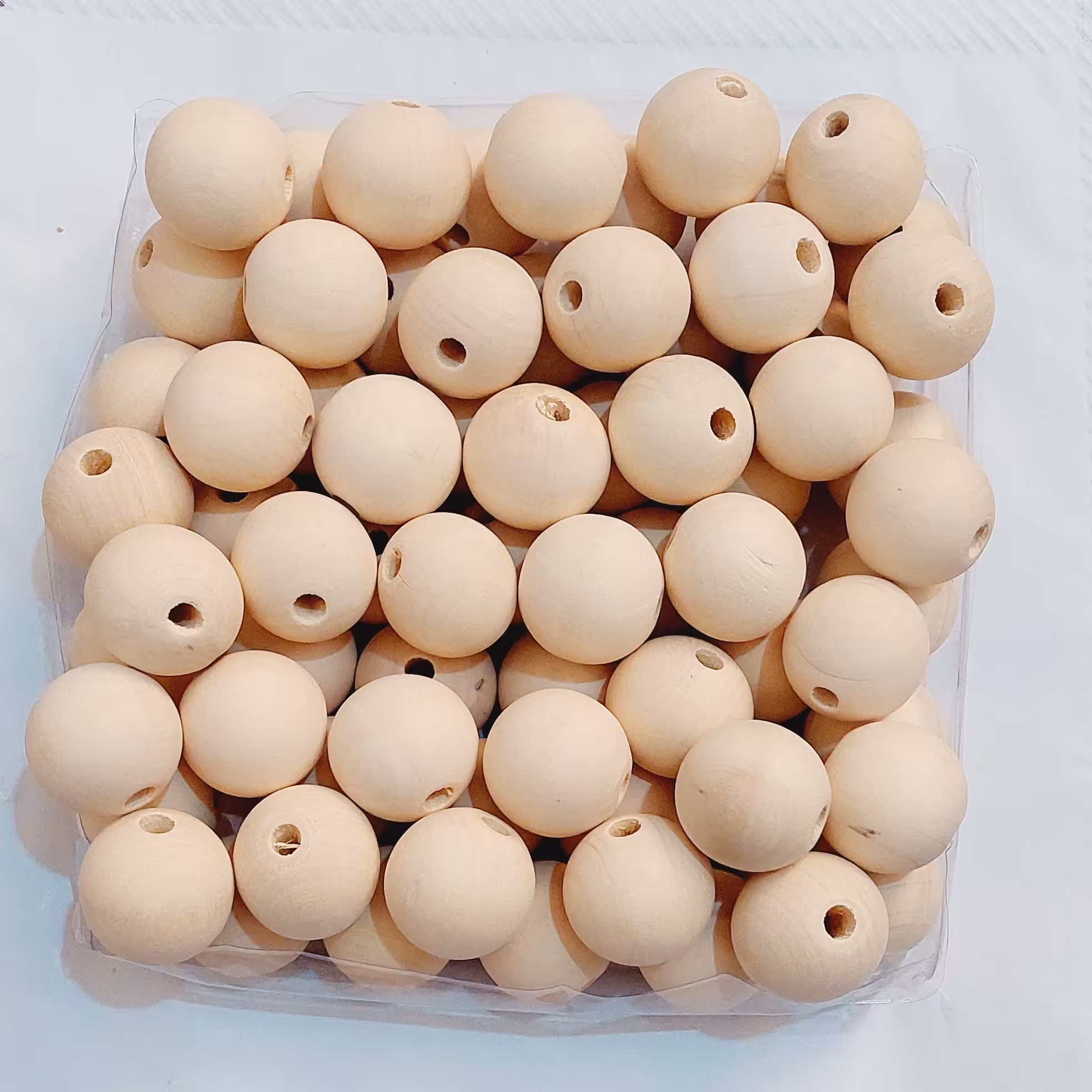 مهره چوبی روس گرد صیقلی سایز30میل فروش دونه ای