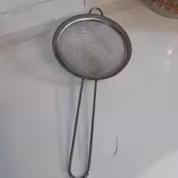 الک و چای صاف کن تمام فلز دسته دار محصول کشور ایران