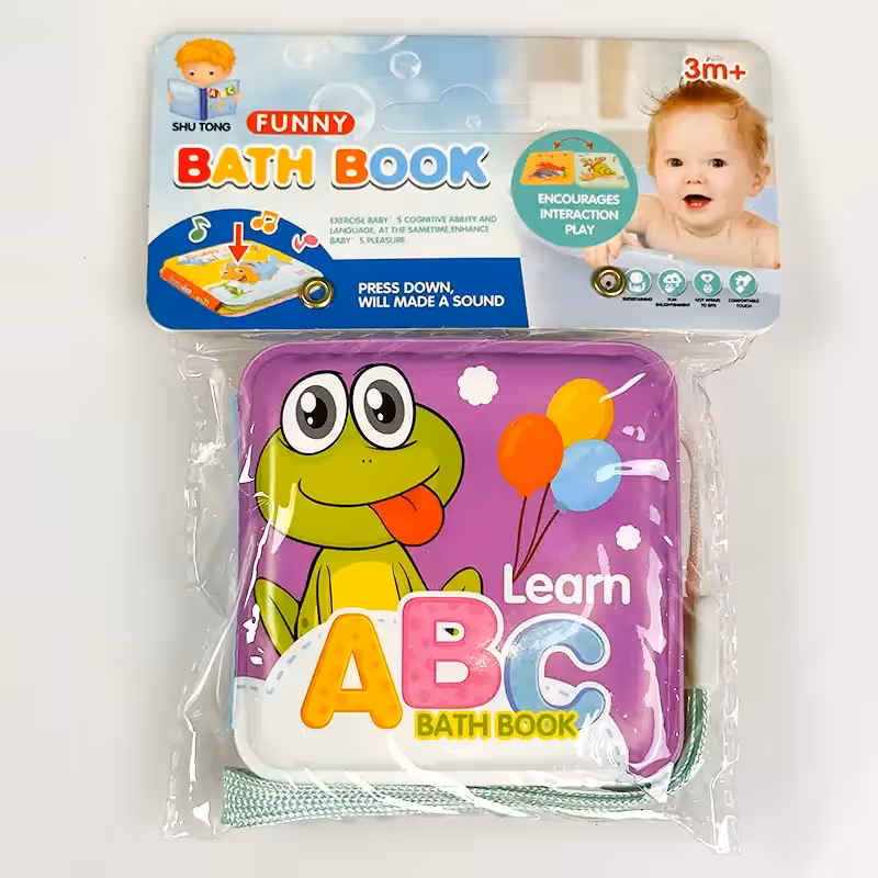 کتاب حمام کودک جیبی طرح حروف الفبا کد P/BA31/B