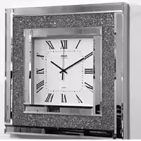 ساعت دیواری جنس چوب مارک دولوکس اندازه 60در60 جنس عالی