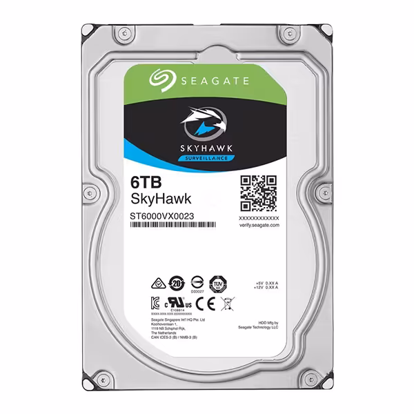 هارد دیسک اینترنال سیگیت مدل  SkyHawk 6TB