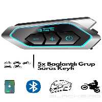 محصولات ضروری موتورسیکلت موتور سیکلت 5X تطبیق همه مسابقات با RGB 5.3 بلوتوث MOTOANL