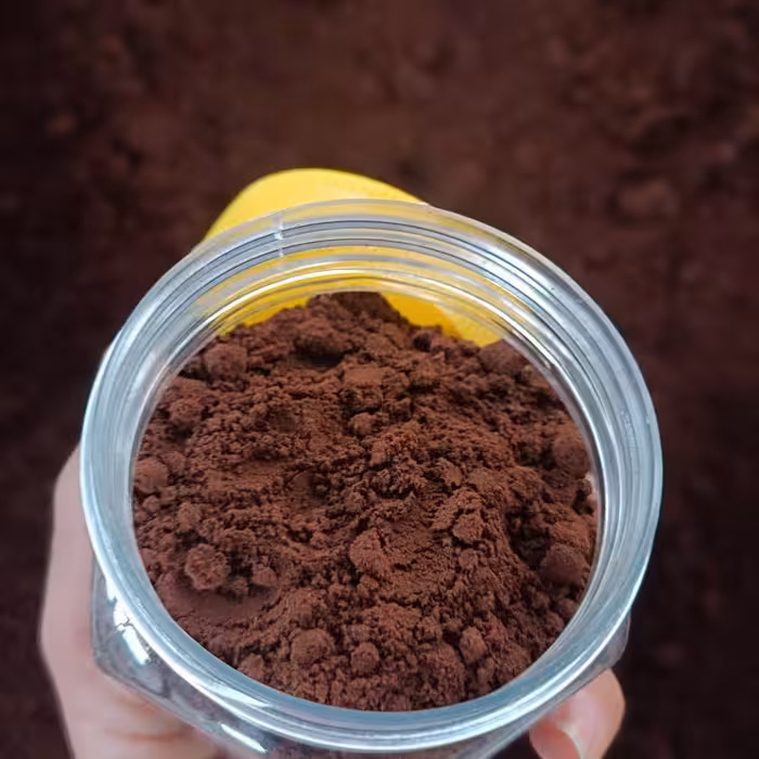 پودر ( قهوه)هسته خرما در جه یک به صورت فله (40 کیلویی )