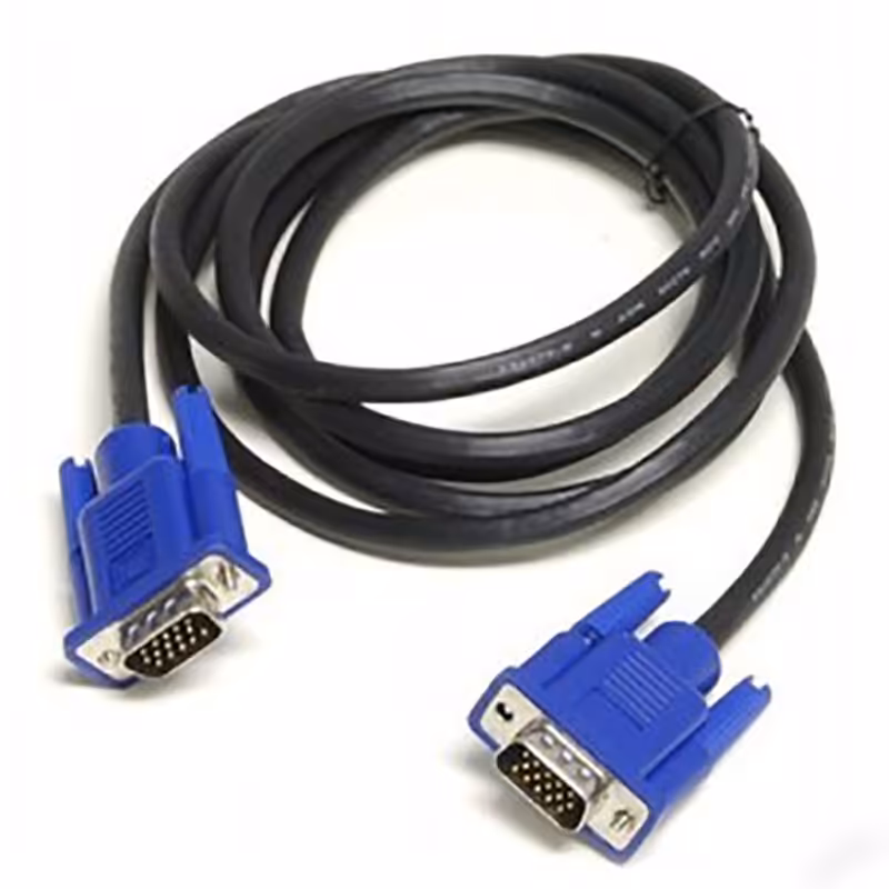 کابل VGA ضخیم 1.5 متری پک سلفونی مشکی