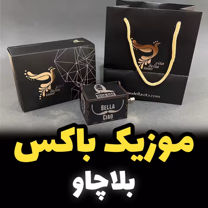 موزیک باکس بلاچاو برند اینو دلا ویتا مدل M18CH-B طرح سرقت پول (پس کرایه)